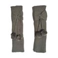 thumbnail image 3 of SPRING PARK Fashion Kids Children Baby Girls Cute Bowknot Pompom Knit Leg Warmers Middle Knee Boot Socks Cuffs Toppers, 3 of 3