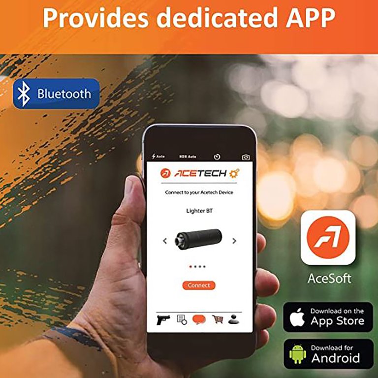 【動作確認済み】ACETECH LIGHTER BT ACETECH Lighter BT Tracer Unit — Extreme Airsoft RI