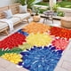 thumbnail image 3 of Alfombra Arenarug para interiores y exteriores, 240 x 300 cm, lavable, multicolor, 3 of 8