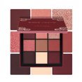 thumbnail image 4 of Paleta de sombras de ojos de 9 colores, maquillaje colorido mate, brillo, sombra de ojos, pigmento en polvo #2, 4 of 8