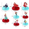 thumbnail image 2 of 8 pack Ariel Princess Party Honeycomb Centerpiece Table Decorations Birthday Party Decorations Princess Theme Birthday Party Supplies, 2 of 3