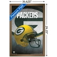 thumbnail image 3 of NFL Green Bay Packers - Helmet 16 Wall Poster, 14.725" x 22.375", Framed, 3 of 3