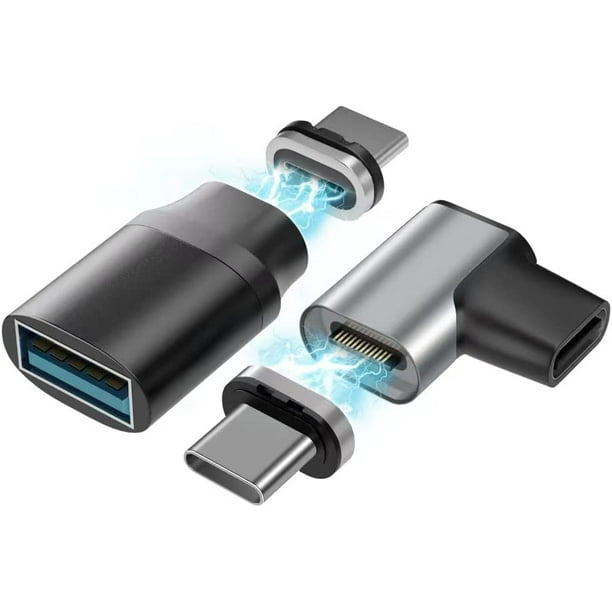 USB C to USB Adapter Connector + USB C Adapter Right
