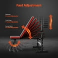 thumbnail image 4 of VEVOR Banc de Musculation Banc Assis pour Entraînement de Force à la Maison Réglable Pliable, 4 of 9