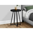 thumbnail image 4 of Accent Table Side Round End Nightstand Lamp Bedroom Metal Black, 4 of 5