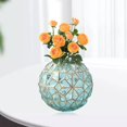 thumbnail image 3 of Jarrón de cristal creativo, arreglos florales geométricos, maceta Floral, central, decoración para hogar, soporte para ramo, floreros decorativos Verde S BLESIY Jarrón hidropónico, 3 of 8