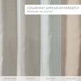 thumbnail image 4 of Linen-Look Shower Curtain by Comfort Canopy, 72" x 72", Light Gray, 4 of 7
