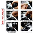 thumbnail image 5 of Universal Red Carbon Fiber Gear Shift Knob Stick Shifter Lever Knob M8 M10 M12, 5 of 5