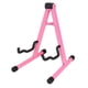 thumbnail image 4 of Soporte universal plegable para instrumentos musicales con marco en forma de A para guitarra eléctrica Rosa, 4 of 9