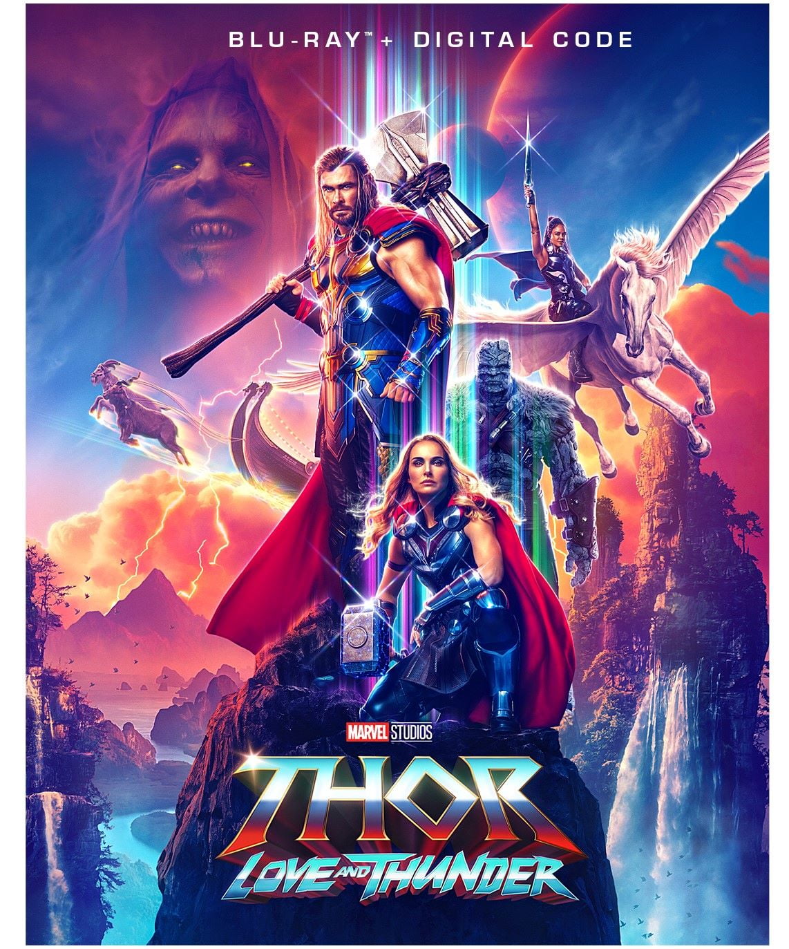 Thor: Love and Thunder (Blu-ray + Digital Code)