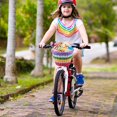 thumbnail image 4 of Cesta de bicicleta JIANWEI Rainbow Kids Front 21 x 16 cm, 4 of 9