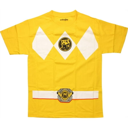 Power Rangers Yellow T-Shirt