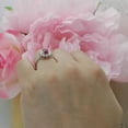 thumbnail image 3 of Kate Middleton Diana Inspired 14K Gold Diamond Oval Red Ruby Royal Bridal Ring, 3 of 4