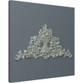 thumbnail image 5 of Ekena Millwork 18 1/2"W x 9 7/8"H x 3/4"P Swindon Flowers Center Onlay, 5 of 6
