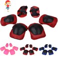 thumbnail image 2 of Bangcool 6PCS Kids Protective Gear Multipurpose Knee Pads with Elbow Pads & Wrist Pads, 2 of 10