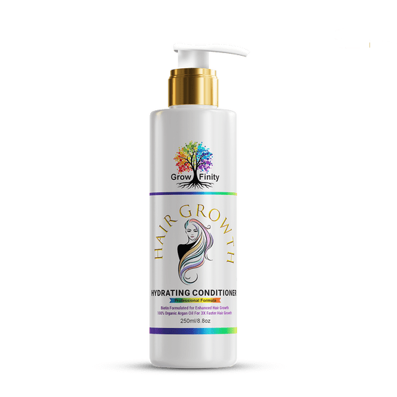 GrowFinity Hydrating Conditioner 8.8Oz, Hair Treatment, Curly Hair Conditioner