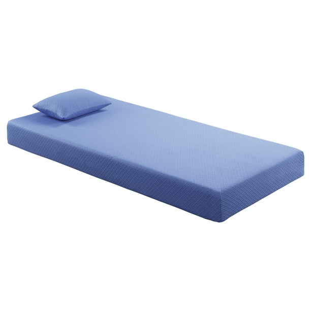 Aadi 7" Full Mattress Set, Blue