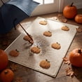 thumbnail image 3 of Tepsmf Bathroom Rugs with Orange Pumpkins, Cute Bath Mat for Halloween and Thanksgiving, Soft Non Slip Farmhouse Mats Funny Indoor Rug For Bathroom Front Porch Patio Home Entrance Decor, 3 of 6