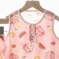 thumbnail image 4 of CAUYDY Toddler Baby 3M 6M 9M Girl Boy Summer Loungewear Set Pajamas Outfit 2PCS Soft Elastic Shorts and Tank Top 3T 4T 5T Kids (Sizes 7-8 Years,L4-Watermelon Red), 4 of 4