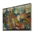 thumbnail image 2 of Designart 'Child With Mother With Batik' Modern Print on Natural Pine Wood, 2 of 5