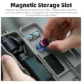 thumbnail image 2 of Protective Case for Dji Osmo Pocket 3 Creator Combo Accessories, with 3 Magnetic Cpl/Nd Filter Storage Slots and 2 Storage Card Slots, with Wrist Strap, Dustproof & Anti-drop & Scratch proof （Blue）, 2 of 14