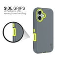 thumbnail image 3 of CoverON For Apple iPhone 16 Plus / iPhone 16+ Case, Military Grade Heavy Duty Full Body Rugged Phone Cover, Gray, 3 of 8