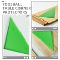 thumbnail image 2 of SHISUYAN 4pcs Foosball Table Corner Protectors Triangle Soccor Table Corner Parts Football Table Guard For Home And Party Use, 2 of 8
