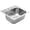 Stainless Steel, variant on Moen GS181953Q 1800 Series 25-inch 18 Gauge Drop-in Single Bowl Stainless Steel Kitchen or Bar Sink, 9-inch Depth, Featuring QuickMount