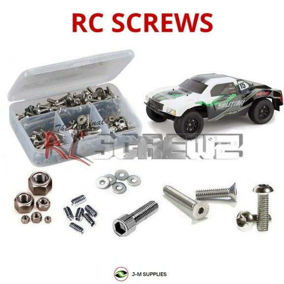 RCScrewZ Stainless Steel Screw Kit helrc005 for Helion RC Volition SC RC Car | SET