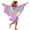 Light Purple, variant on Grblisyd Girls' Butterfly Swim Cover Up Hooded Terry Zip-Up Bathing Towel Suit Wrap with Pockets for Kids 10-12 Y