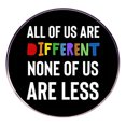 thumbnail image 1 of Broche Pin Rou Todos somos diferentes, ninguno de nosotros es menos, 1 of 3