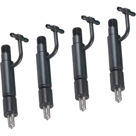 Seapple Set of 4 Fuel Injectors Compatible with Yanmar Komatsu 4D84E 4D88E 4TNE88 PC30 Engine Y729503-53100