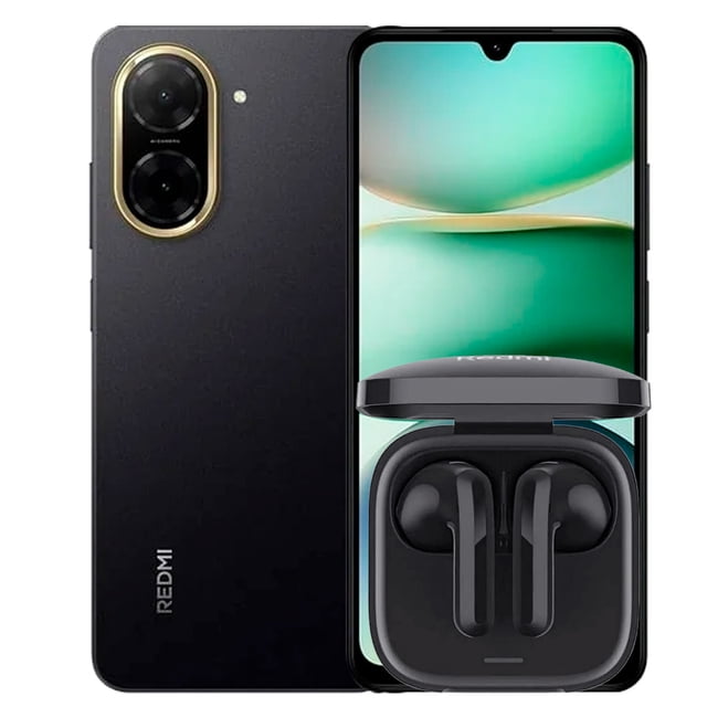 Smartphone Xiaomi Redmi A5 Dual 64GB Negro 3GB RAM + Redmi Buds 6 Active