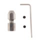 thumbnail image 2 of Acoplador de Boquilla Flexible de material acero Inoxidable Plateado para Eje de Motor Accesorio de Barco RC 5-4mm, 2 of 8
