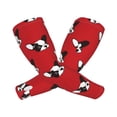 thumbnail image 2 of Sun Protection Arm Sleeves For Men Women, Bulldog Red Sleeves To Cover Arms With Thumb Hole Cooling Sleeve, 2 of 2