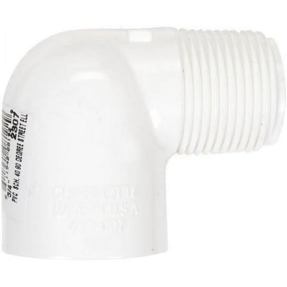 ELBOW 90 PVC40 3/4"MXFPT