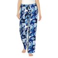 thumbnail image 2 of Goofa Evil Eye Printed Soft Pajama Pants for Women, Wide Leg Comfy Casual Lounge Yoga Pants-, 2 of 9