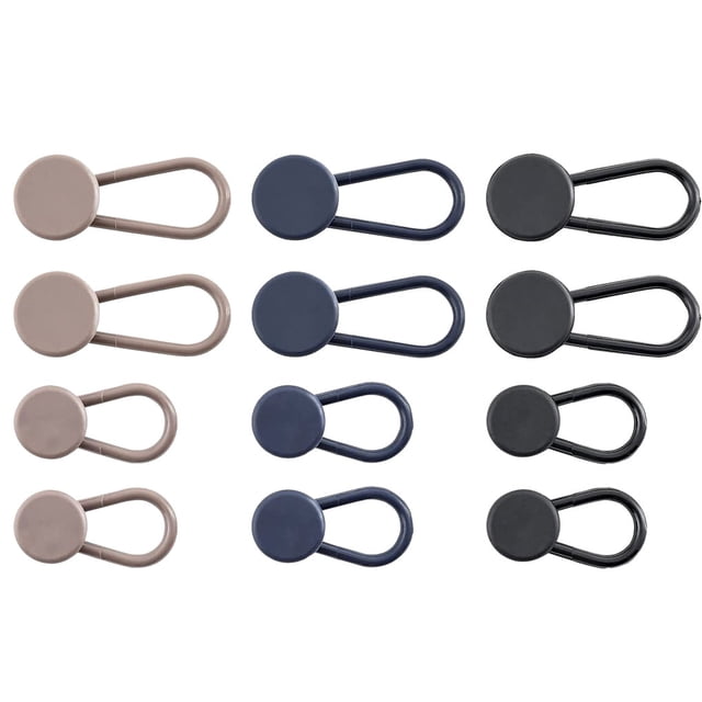 Toystoory 12x Botones extensores SmoothLine Flexibilidad y facilidad para jeans Botones extensores de línea suave flexibles Artesanía