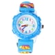 thumbnail image 1 of 1 reloj creativo para niños con dibujos animados 3D del mundo submarino, reloj de pulsera para estudiantes, niñas y niños, regalo de cumpleaños (azul), 1 of 8