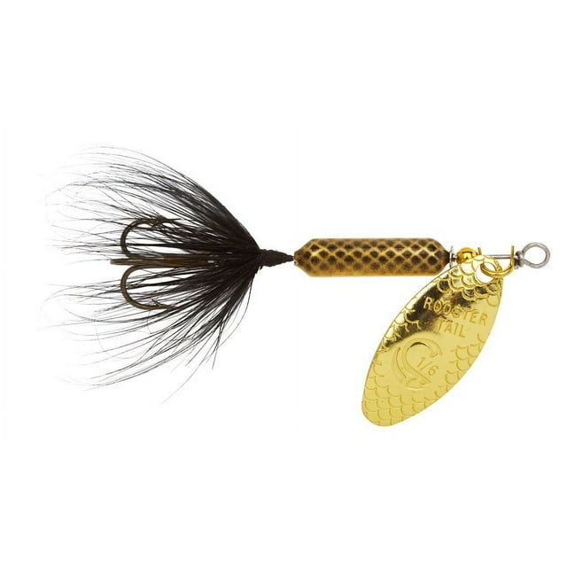 Yakima Bait Wordens Original Rooster Tail Spinner Lure, Mayfly, 1/6-Ounce