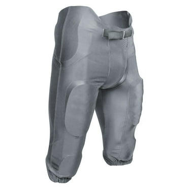 Terminator 2 Integrated Football Game Pants, Youth Large, Silver