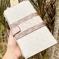 thumbnail image 4 of Michael Kors Jet Set Women's Double Zip Phone Wristlet, Vanilla MK Pink Stripe, 4 of 4