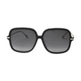 thumbnail image 2 of Gucci Women's GG Horsebit Rounded Sunglasses Black, 2 of 3