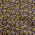 thumbnail image 1 of oneOone Rayon Light Brown Fabric Skull Sewing Craft Projects Fabric Prints By Yard 56 Inch Wide, 1 of 1