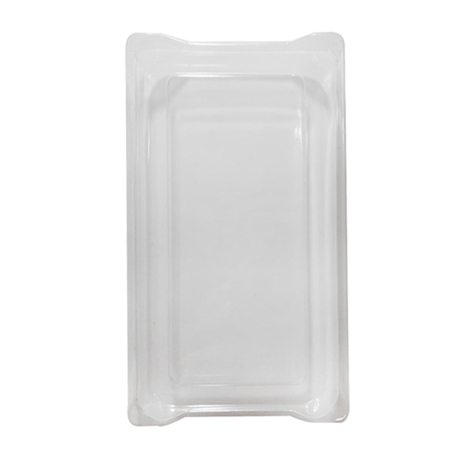 Strong Transparent Protective Packaging Box (Small Size/Pack of 50pcs) - Red