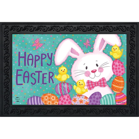 Briarwood Lane Doormat 30x18 Indoor Outdoor Easter Time For Easter Doormat