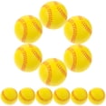 thumbnail image 3 of MOVTOTOP Yellow Soft PU Stress Balls for Practice Safe Reliable with Classical Appearance 12pcs, 3 of 7