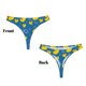 thumbnail image 3 of Balery Rubber Duck Tangas de Algodón para Mujer con Estampado – Ropa Interior Sexy, Transpirable, G-string-X-Small, 3 of 6