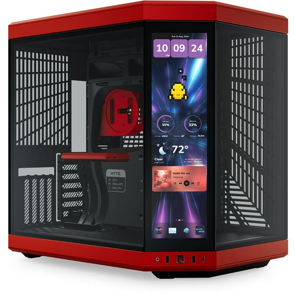 Hyte CSHYTEY70TTIRB Y70 Touch Infinite Dual Chamber ATX Mid Tower Modern Aesthetic Case