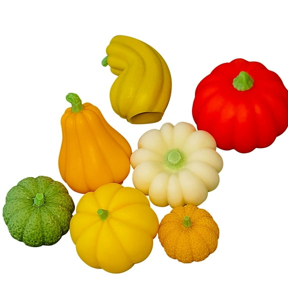 JDH silicone Aromatherapy Pumpkin Candle Mold Handmade Candle Soap Mold DIY Simulation Pumpkin Pastry Baking